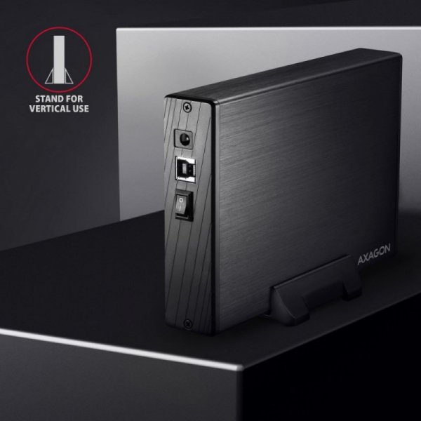AXAGON EE35-XA3 Obudowa zewnętrzna aluminiowa, USB 3.2 Gen 1 SATA 3G 3.5&quot;