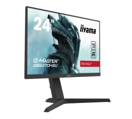 IIYAMA Zestaw monitor 23.8 cala GB2470HSU-B1 0,8ms,HDMI,DP,IPS,PIVOT,FreeSync,USB + głośnik bezprzewodowy Muvo Play Creative cza