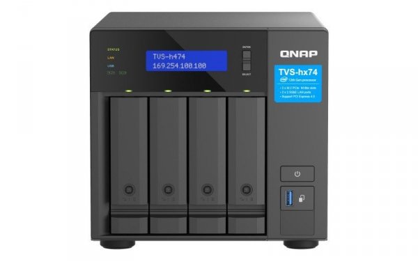 QNAP Serwer NAS TVS-h474-PT-8G Intel Pentium Gold 8G DDR4