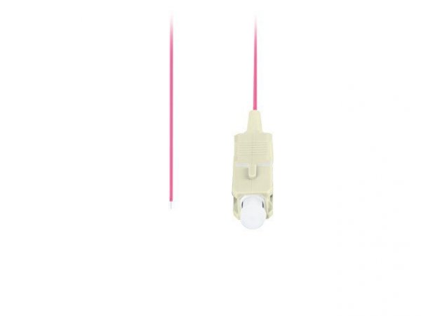 Lanberg Pigtail MM SC/UPC OM4 Easy Strip 50/125 2M fioletowy