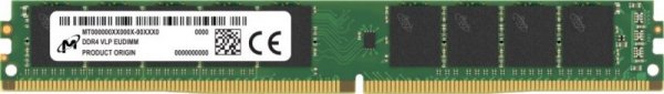 Micron Pamięć serwerowa DDR4 32GB/3200(1*32) DDR4 VLP ECC UDIMM CL22