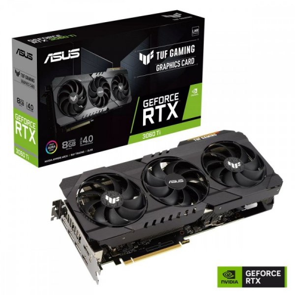 Asus Karta graficzna GeForce RTX 3060 Ti TUF Gaming 8GB GDDR6X 256bit 3DP