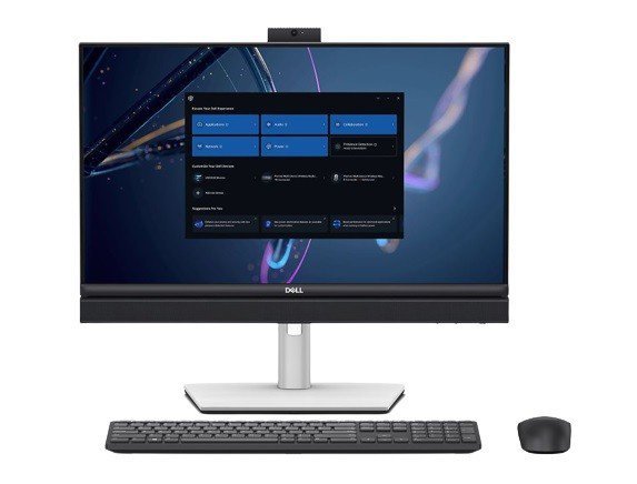 Dell Komputer Optiplex 24 AIO/Core i5-13500T/16GB/512GB SSD/23.8 FHD/Integrated/Adj Stand/FHD Cam/Mic/WLAN + BT/Wireless Kb & Mo