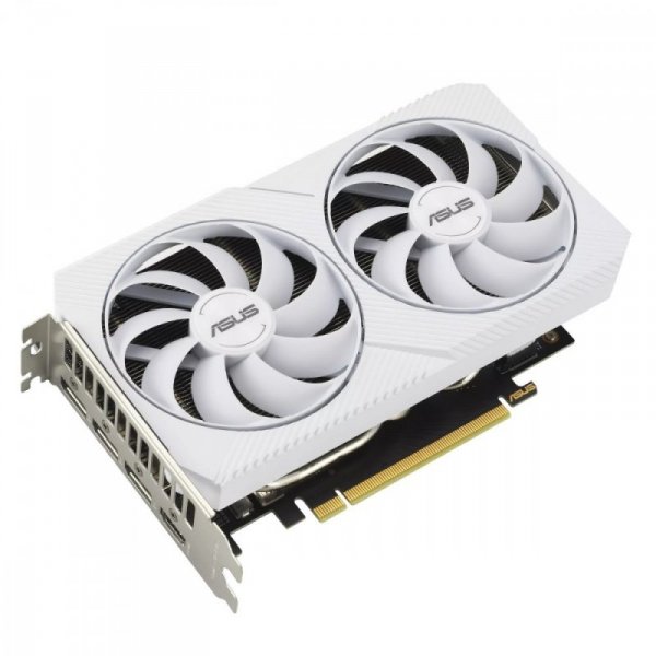 Asus Karta graficzna GeForce RTX 3060 Dual OC 8GB GDDR6 128bit 3DP biała