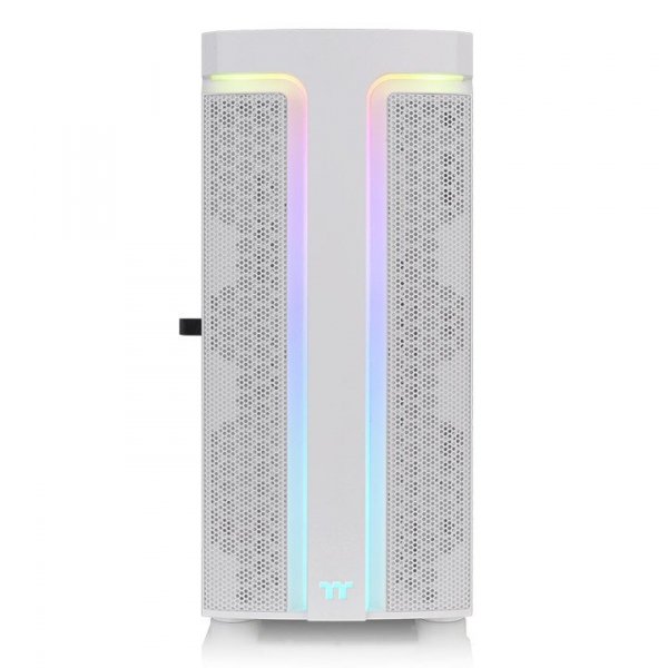 Thermaltake Obudowa - H590 Snow Tempered Glass ARGB podświetlenie LED Lightstrip