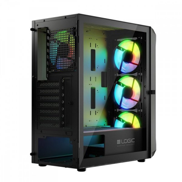 Logic Concept Obudowa Komputerowa Logic Portos ARGB Midi USB 3.0 Czarna
