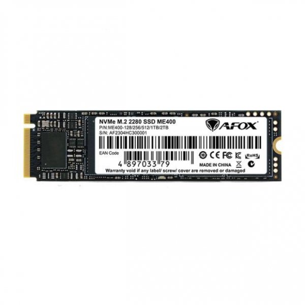AFOX Dysk SSD ME400 M.2 PCI-E 4.0 x4 1TB TLC 7.3 / 5.2 GB/s NVMe