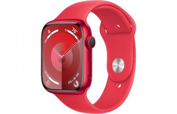 Apple Watch Series 9 GPS + Cellular, 45mm Koperta z aluminium z edycji (PRODUCT)RED z paskiem sportowym z edycji (PRODUCT)RED - 