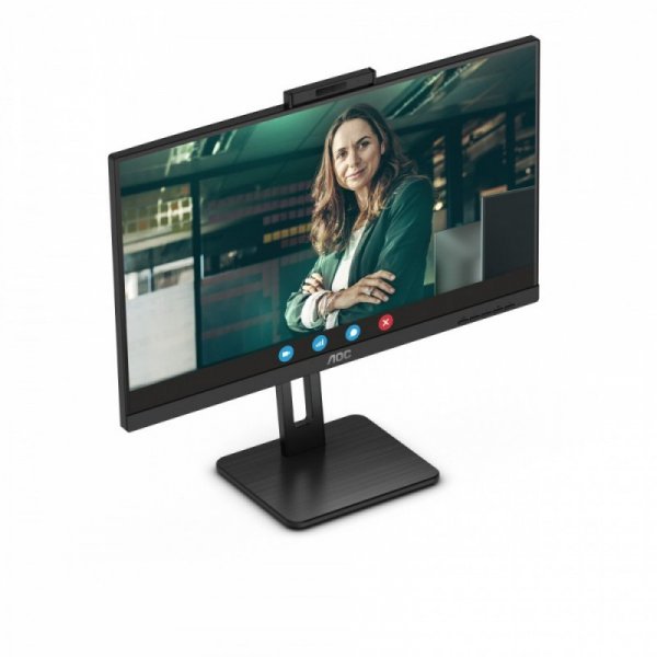 AOC Monitor 24P3CW 23.8 cali IPS HDMI DP USB-C Pivot Kamera