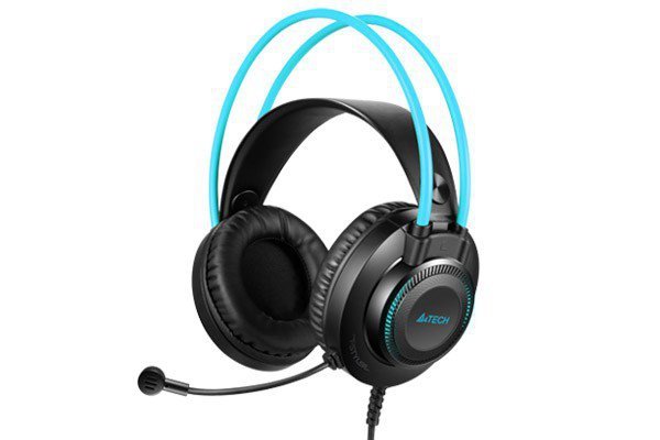 A4 Tech Słuchawki FStyler FH200i niebieskie jack 3.5mm