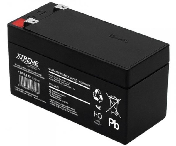BLOW Akumulator żelowy 12V 3.4Ah XTREME