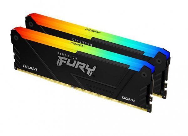Kingston Pamięć DDR4 Fury Beast    RGB  32GB(2*16GB)/2666  CL16