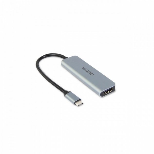DICOTA Hub USB-C 5 w 1 Video Hub 4K PD 100W