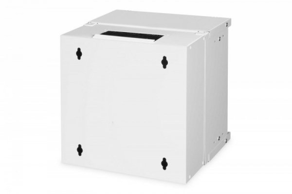 Digitus Szafa sieciowa wisząca 10 cali 6U, SOHO PRO 324 x 316 x 298 mm, nośność 60kg, drzwi szyba, niezłożona, Szara
