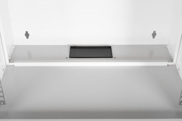 Digitus Szafa sieciowa wisząca 19" 7U, SOHO PRO 370 x 540 x 400 mm, nośność 60kg, drzwi szyba, niezłożona Szara