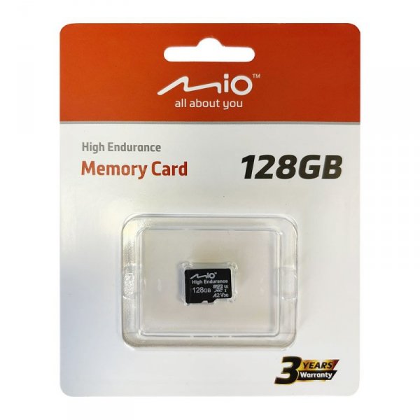 MIO Karta pamięci microSD High Endurance 128GB