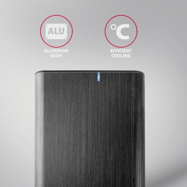 AXAGON Obudowa zewnętrzna aluminiowa USB 3.2 Gen1 SATA 6G 3.5" EE35-A6C