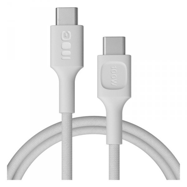 Green Cell Kabel USB-C-USB-C PowerStream 100W oplot 1,2m biały