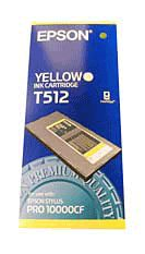 Atrament pigmentowy yellow (Żółty) 500ml do Epson stylus Pro 10000CF C13T512011