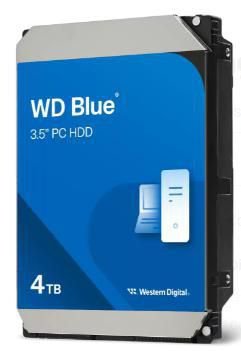 Western Digital Wd Blue 3.5-Inch Pc Hdd  Internal Hard Drive 4 Tb 5400  Rpm 128 Mb 3.5" Serial Ata Iii