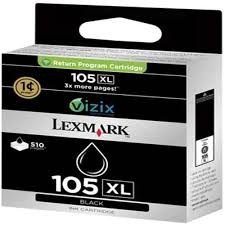 Lexmark Atrament 105XL Black HY RP Ink Cartridge Blister