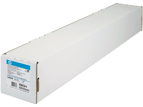  	 Papier HP Bright White Inkjet Paper, 420 mm x 45,7 m 90 g/m² Q1446A
