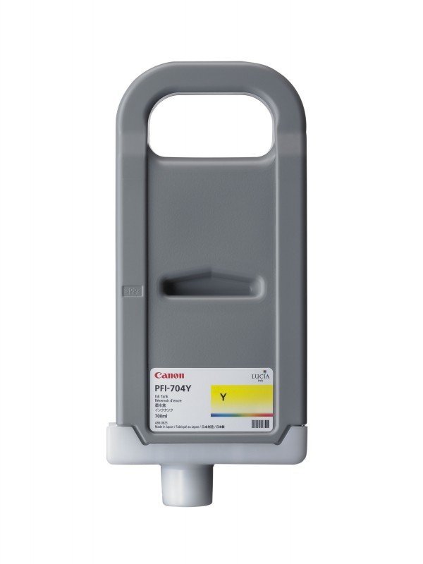 Tusz zamiennik Yvesso do Canon PFI-706Y (PFI706Y) Yellow 700ml do iPF8300 / iPF8300S / iPF8400 / iPF8400S / iPF9400