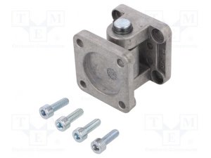 Ucho proste kompletne; 32mm; Zestaw: śruba x4