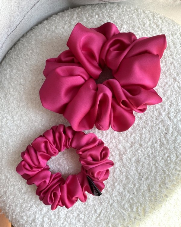 Zestaw scrunchies gumki do włosów MAGNETA