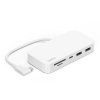 Belkin Wieloportowy koncentrator USB-C 6 w 1 z mocowaniem Biały
