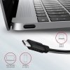 AXAGON HMC-5G21 Wieloportowy hub USB 5in1, 10Gbps, 2x USB-A + 2x USB-C + HDMI 4K^30Hz, PD 60W, 13cm USB-C kabel