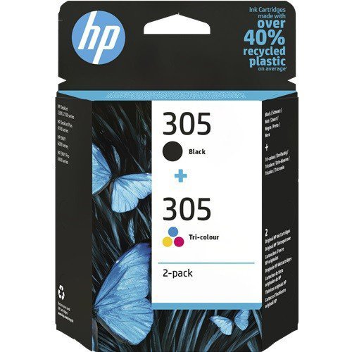 HP Inc. Tusz nr 305 2-Pack 6ZD17AE wkład do drukarki atramentowej