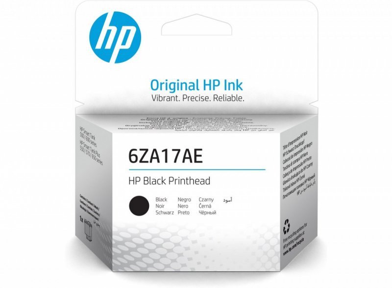 HP Inc. Głowica drukująca 6ZA17AE czarna