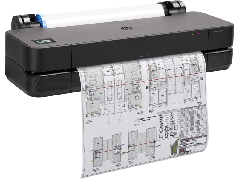 USZKODZONE OPAKOWANIE Ploter HP DesignJet T250 24'' (5HB06A) + Wysyłka GRATIS!