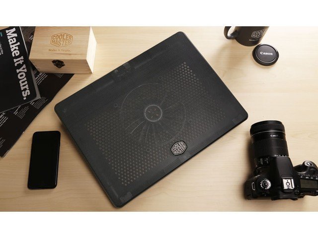Cooler Master Podstawka pod laptop Master Notepal L2 17&quot; niebieski podświetlenie