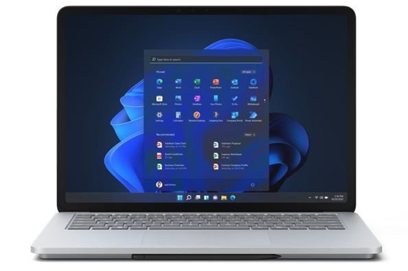 Microsoft Surface Laptop Studio Win11Pro i7-11370H^32GB^2TB^RTXA2000 4GB^14.4 cala Commercial Platinum AIK-00009