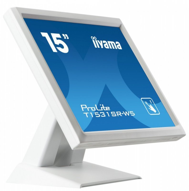 IIYAMA Monitor 15 cali T1531SR-W5 TN,RESISTIVE,HDMI,DP,VGA,głośniki,IP54