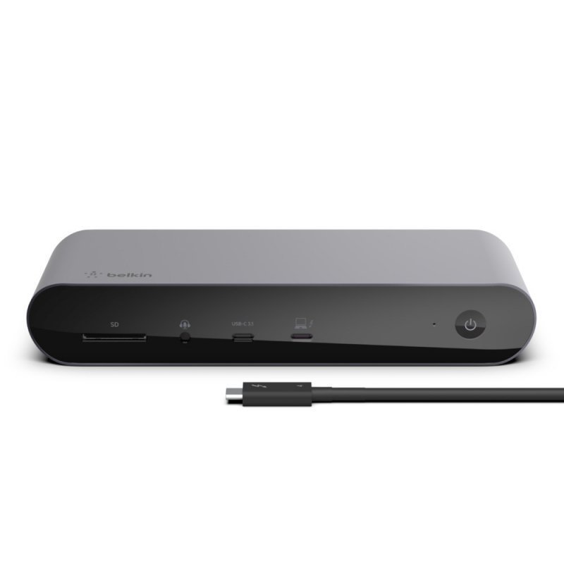 Belkin Stacja dokująca Thunderbolt 4 8K USB^C USB^A HDMI SD GbE Mac^PC Stacja dokujaca