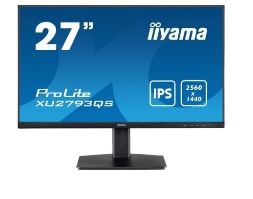 IIYAMA Monitor 27 cali XU2793QS-B1 IPS,WQHD,2xHDMI,DP,2x2W,300cd^m2