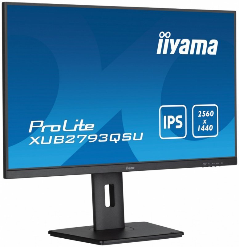IIYAMA Monitor 27 cali XUB2793QSU-B7 IPS, QHD, HAS(150mm), 100Hz, 300cd