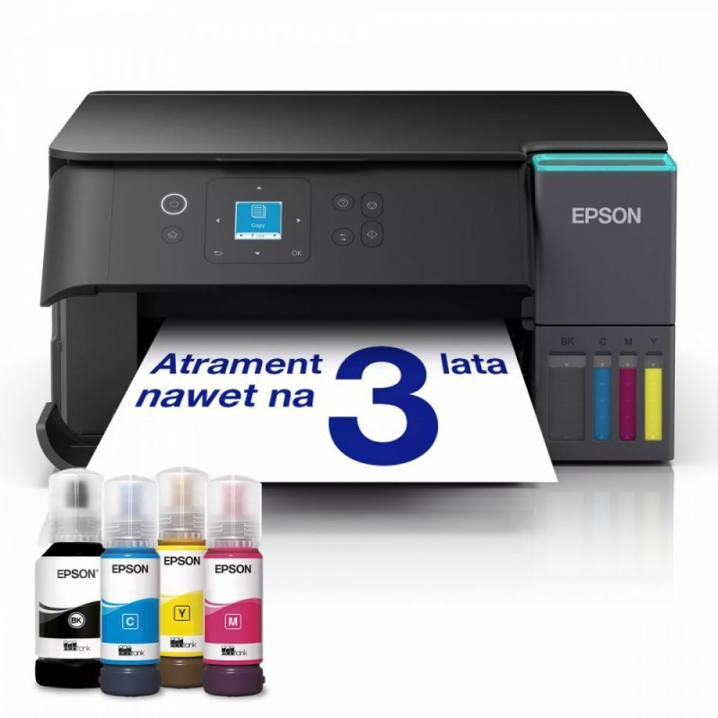 Epson Urządzenie wielofunkcyjne L4360 ITS  A4^33ppm^WiFi-d^duplex^5.2kg