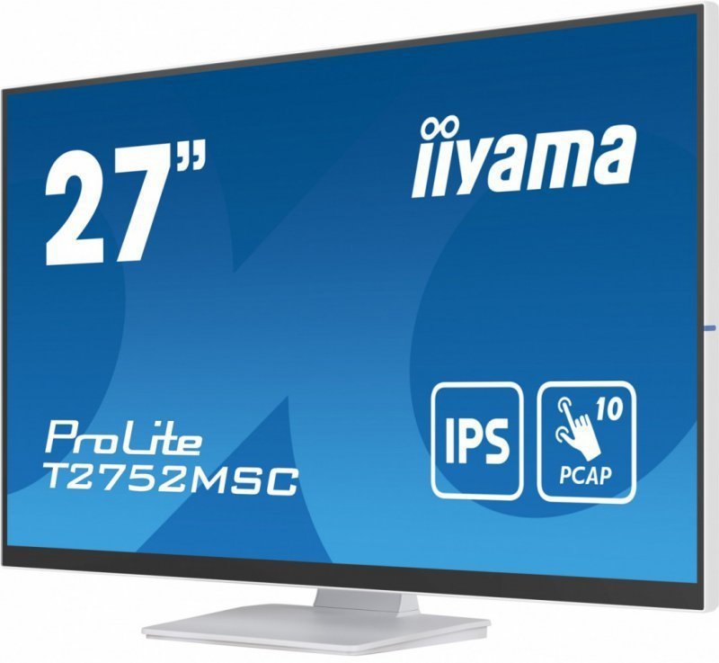 IIYAMA Monitor 27 cali T2752MSC-W1AG 10 PKT. POJ,IPS,HDMI,DP,2x1W,7H,2xUSB,  400cd^m2,AG-(Anti Glare)