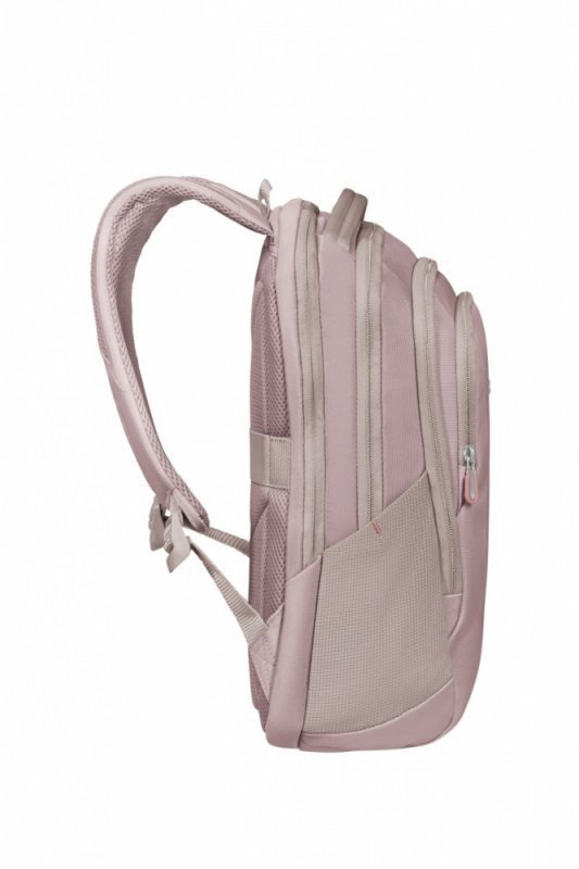 Samsonite Plecak na laptopa 14.1 cala Guardit Classy różowo-szary
