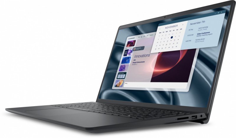 Dell Laptop Dell Pro 15 Essential PV15250 W11P C3-100U|8GB|512GB|Intel UHD|FgrPr|WLAN+BT|15.6 FHD|BcklKb|3C|65W|3YPS Carbon Blac