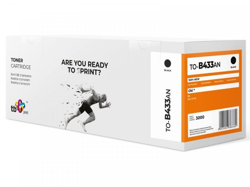 TB Print Toner do OKI B433^513 TO-B433AN BK 100% nowy
