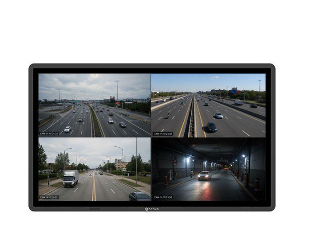 AG NEOVO Monitor profesjonalny QX3202 CZARNY UHD 350NIT HDMI DP