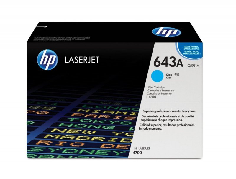 Toner HP cyan (10.000 stron) CLJ4700 | Q5951A