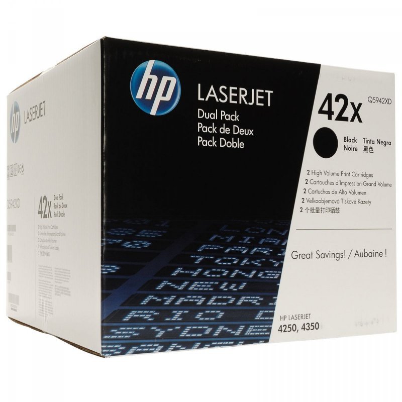 Toner HP LJ 4250^4350 (20.000 stron) Q5942XD [dualpack]