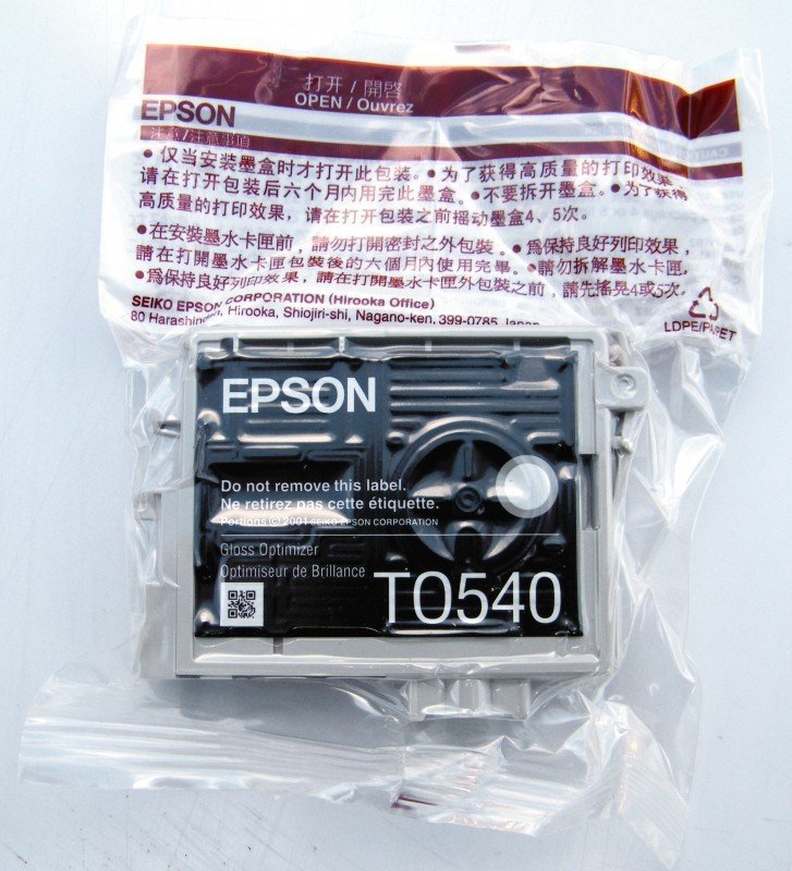 Wkład Gloss Optimizer do Epson Stylus Photo R800^R1800 400 str. T0540