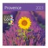 Kalendarz ścienny wieloplanszowy Provence 2023 z naklejkami - okładka